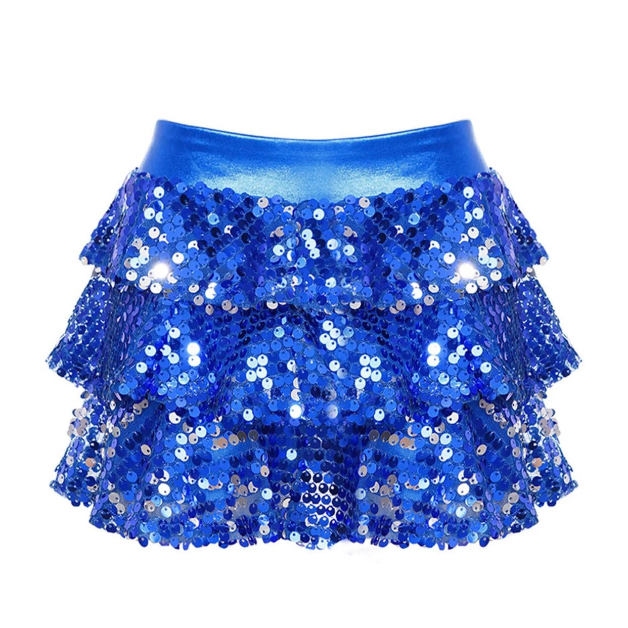 Girls Sequin Metallic Shorts (Age 4-16YRS)