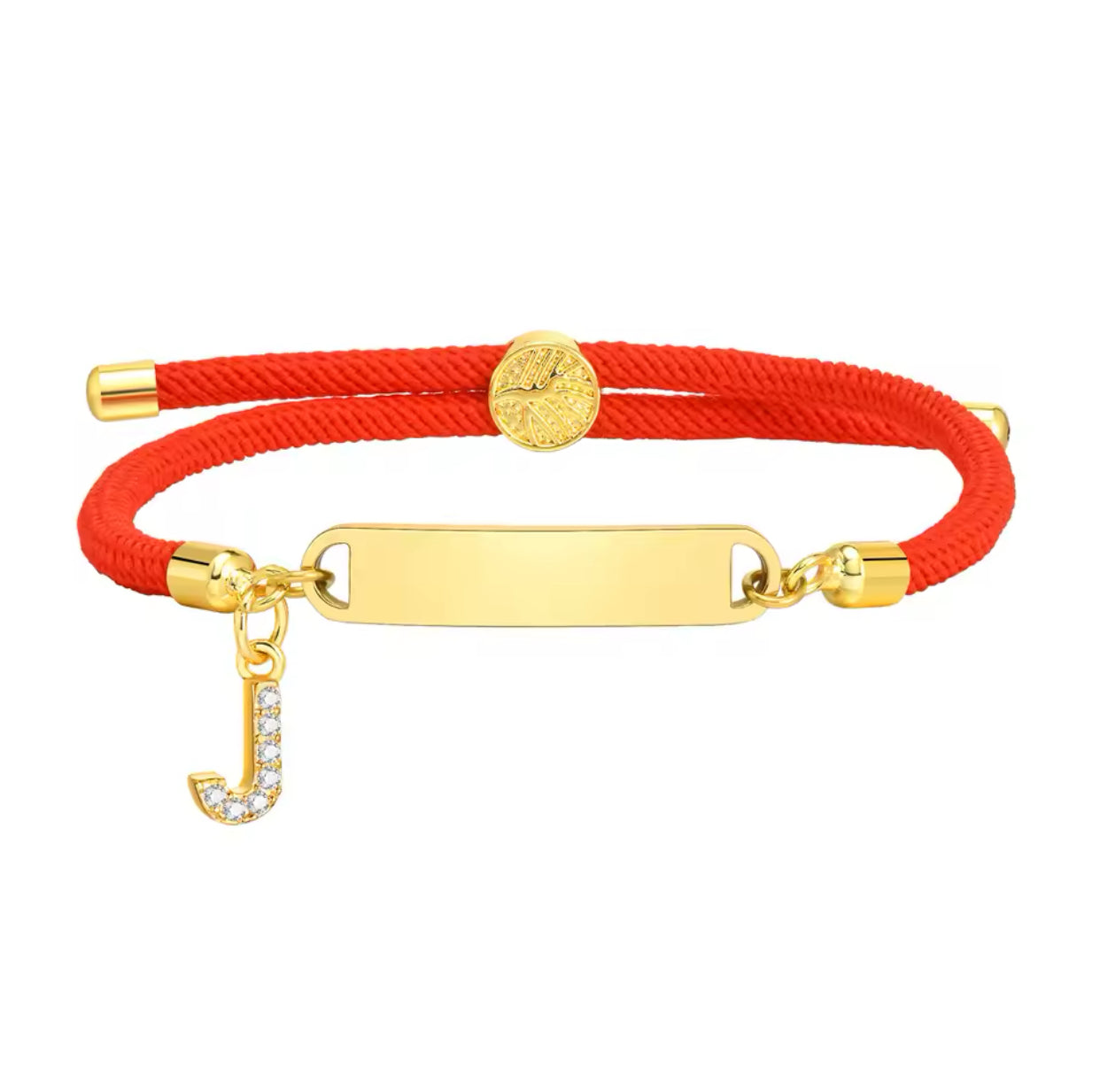 Baby Red Gold Custom Bracelet Personalised