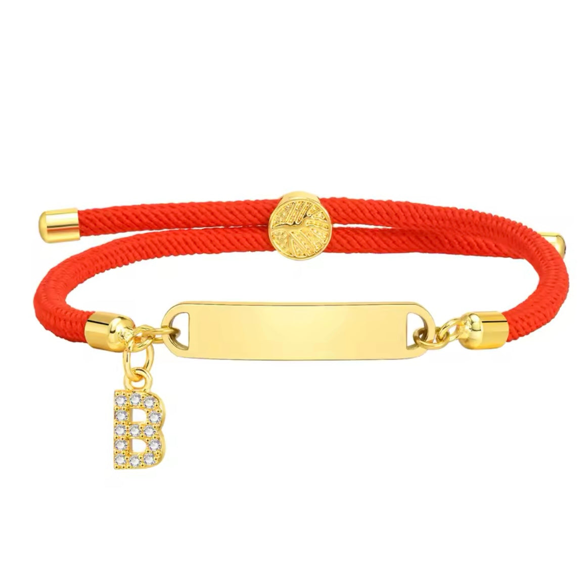 Baby Red Gold Custom Bracelet Personalised