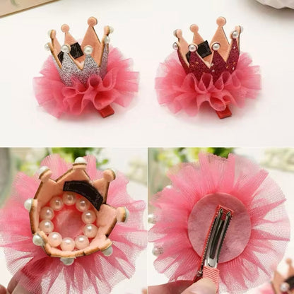 Girls Crown Hair Clip