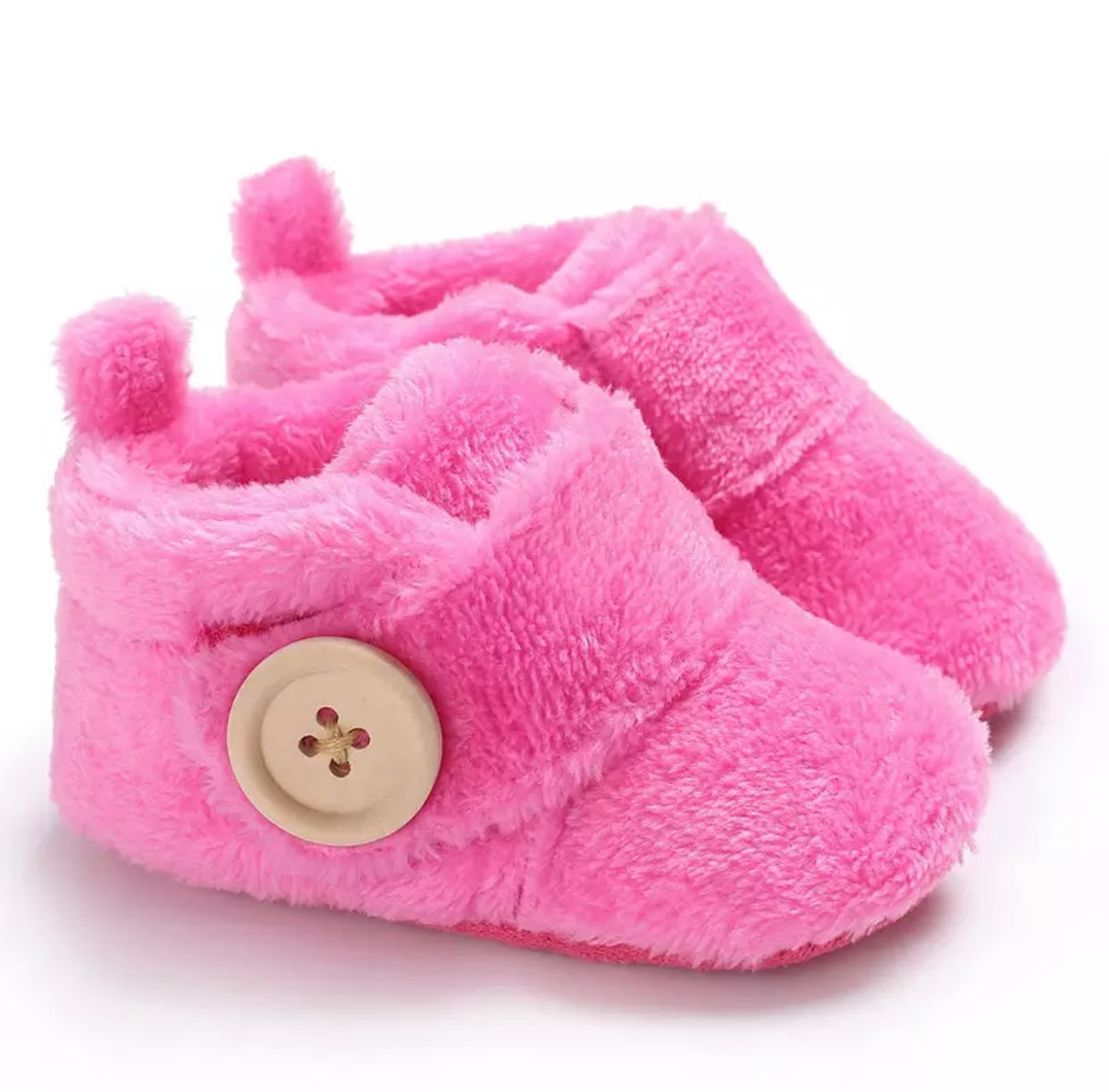 Baby First Walker Shoes (Age Newborn - 18M) Hot Pink