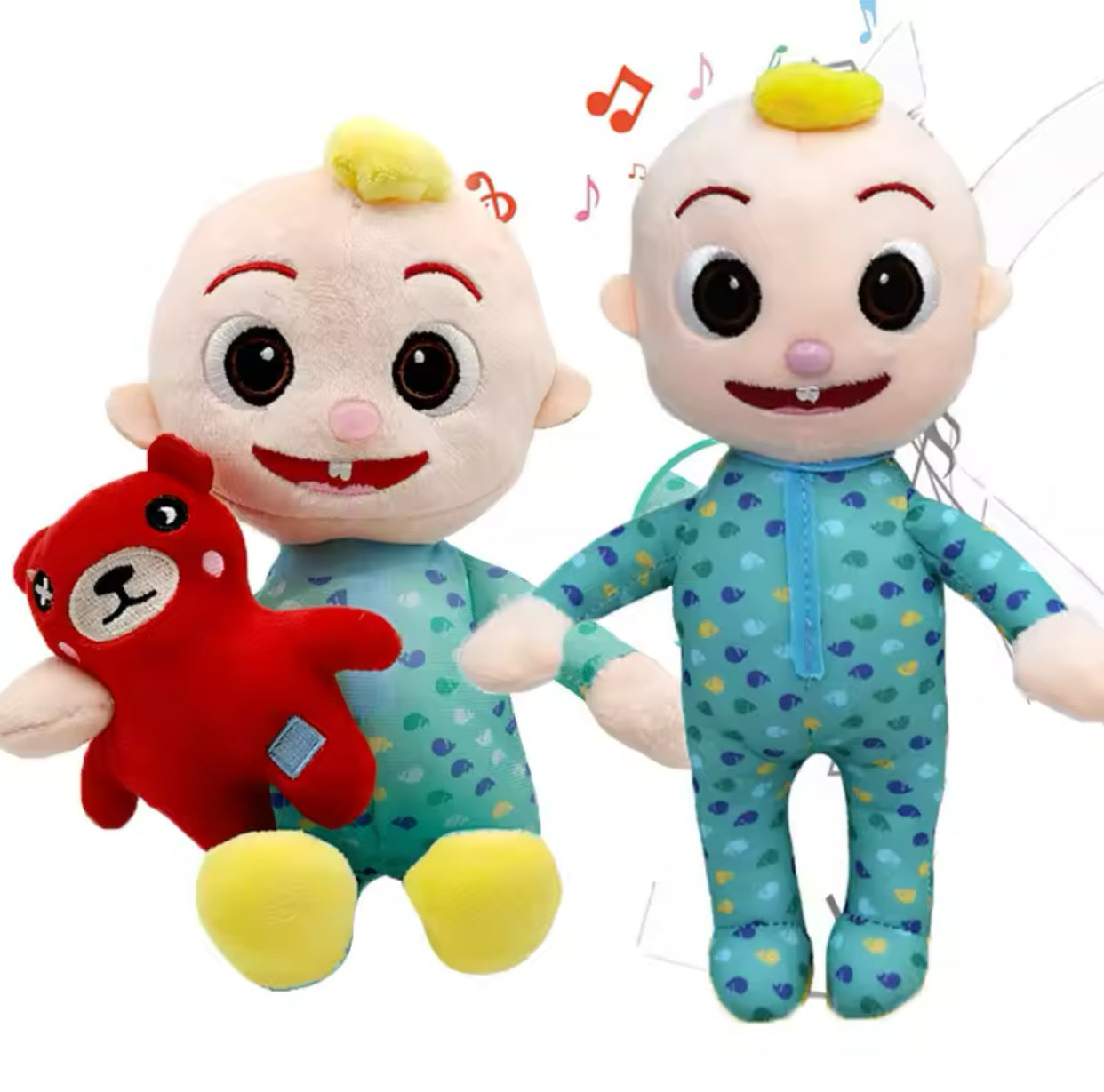 Plush Musical Cocomelon Singing JJ Stuffed Toy - 27cm