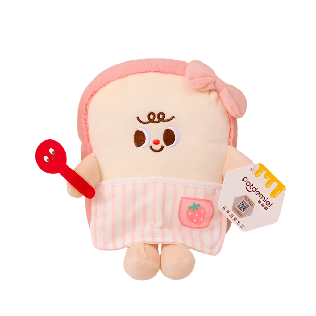 Plush Fast Food & Bread Stuffed Toy