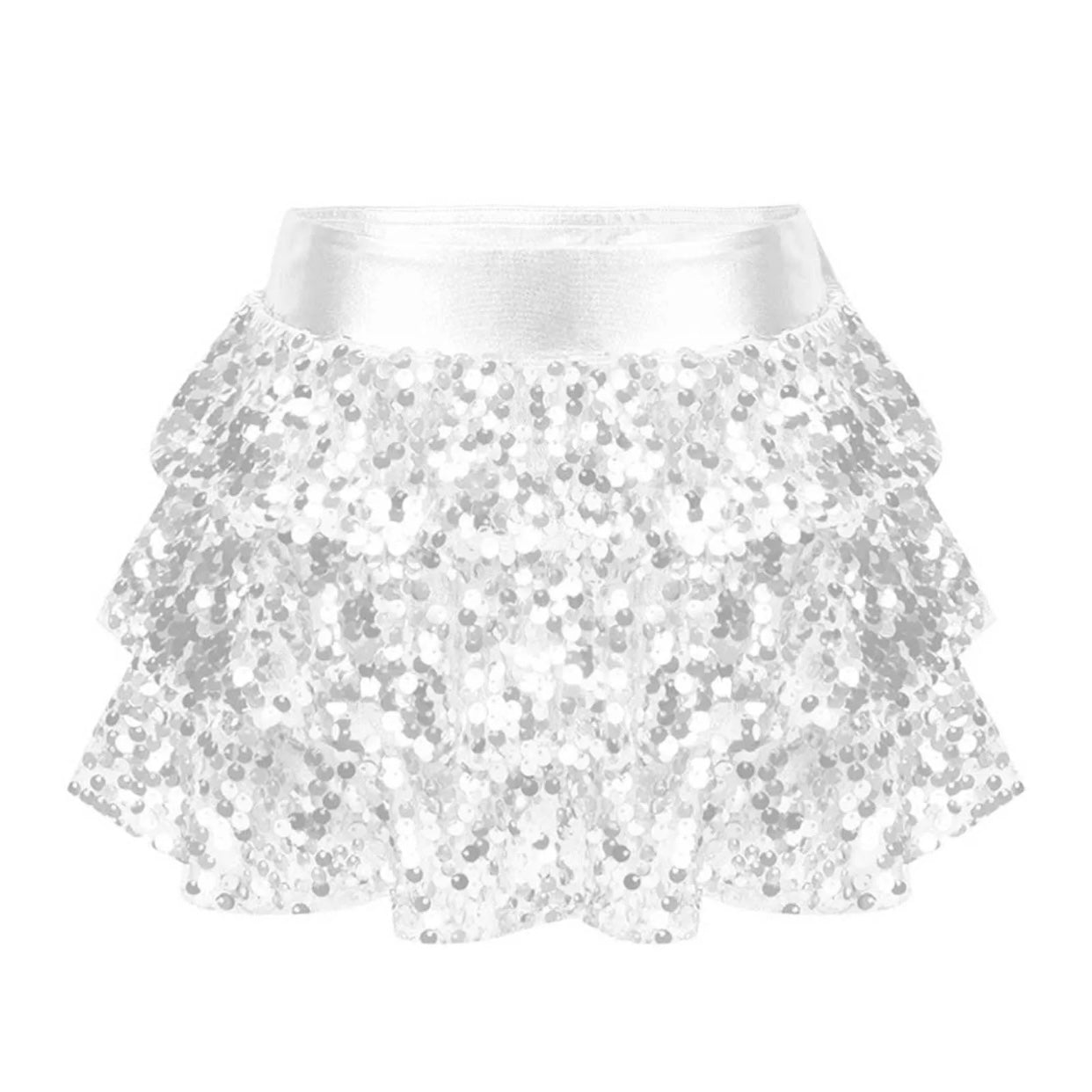 Girls Sequin Metallic Shorts (Age 4-16YRS)