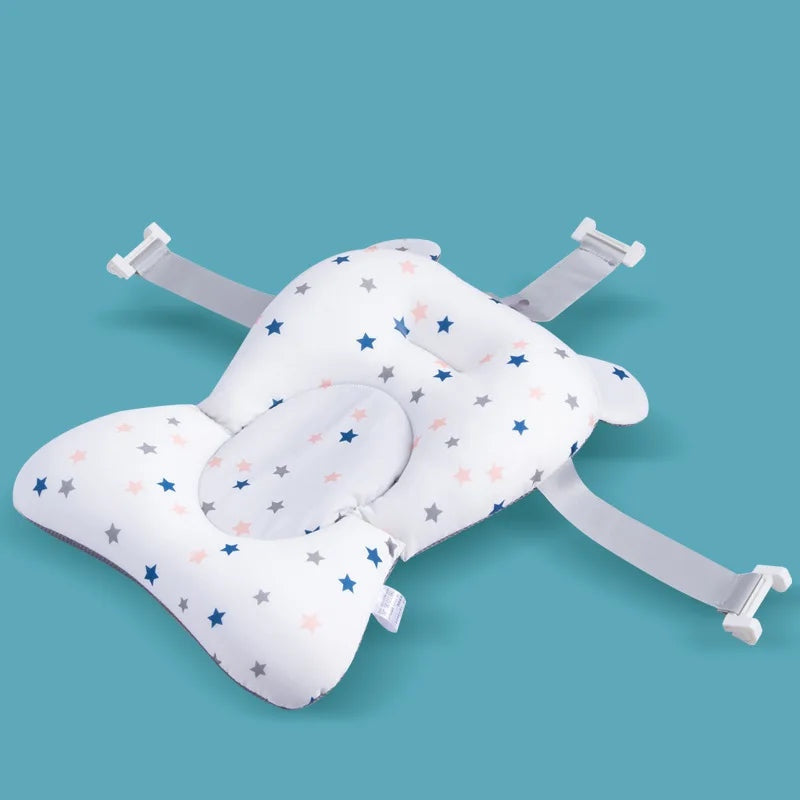 Portable Baby Bath Pad Adjustable Support Seat