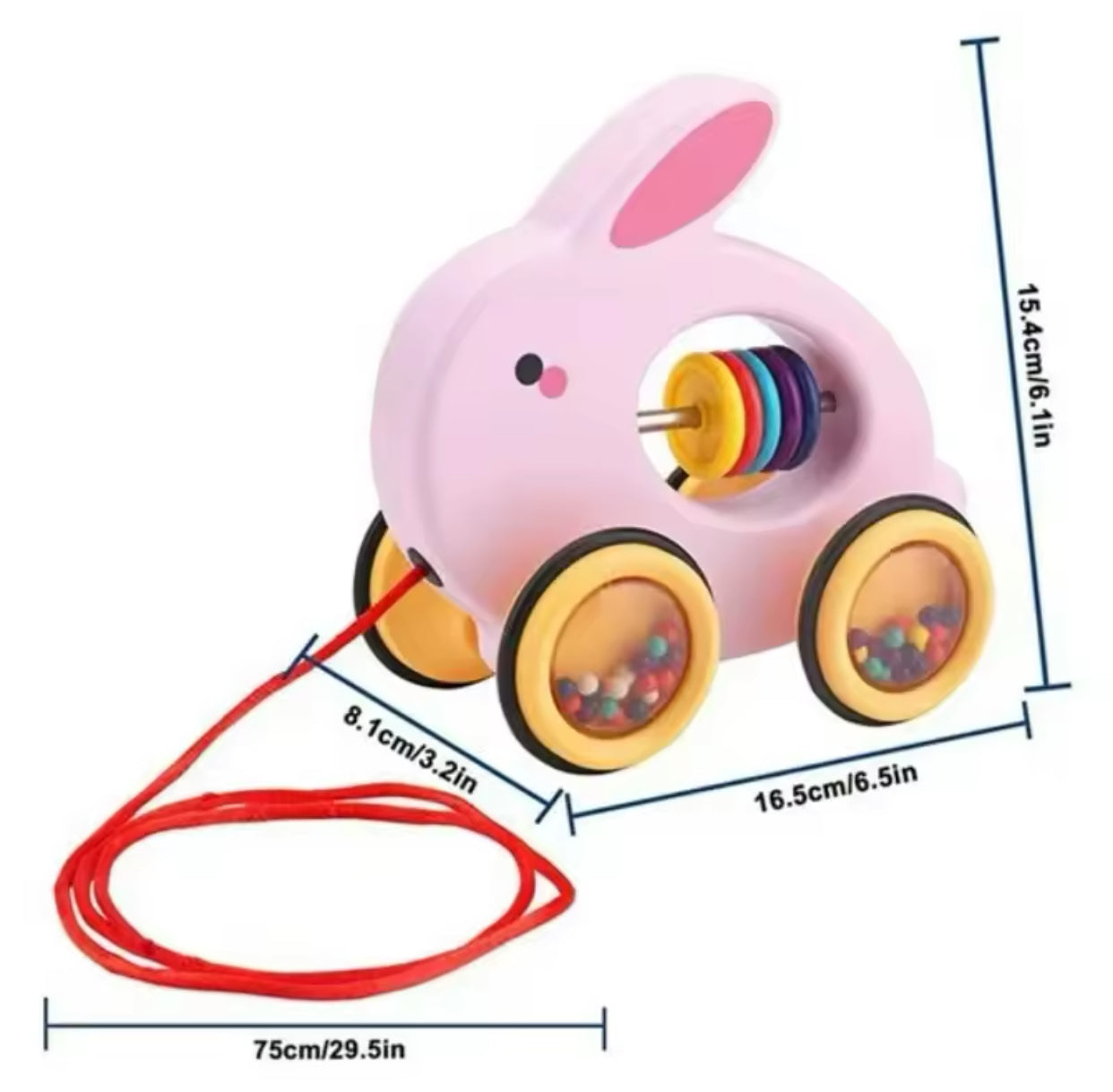 Baby Educational Pull Along Toy