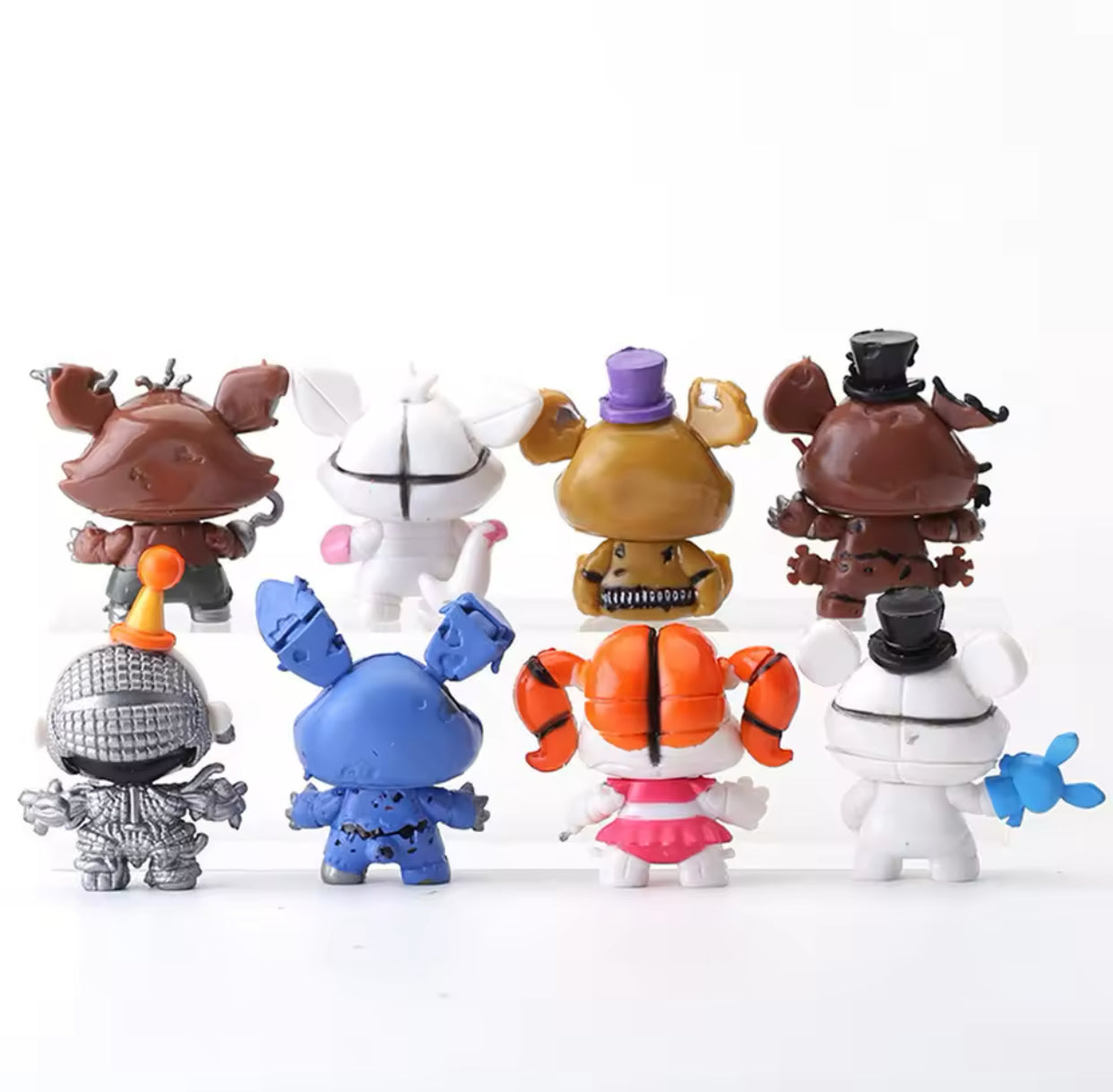 Five Nights At Freddy’s Plastic Figurines - 8 Pack