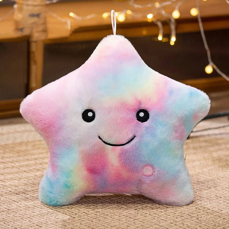 Plush LED Light Star Stuffed Toy - 22-35cm