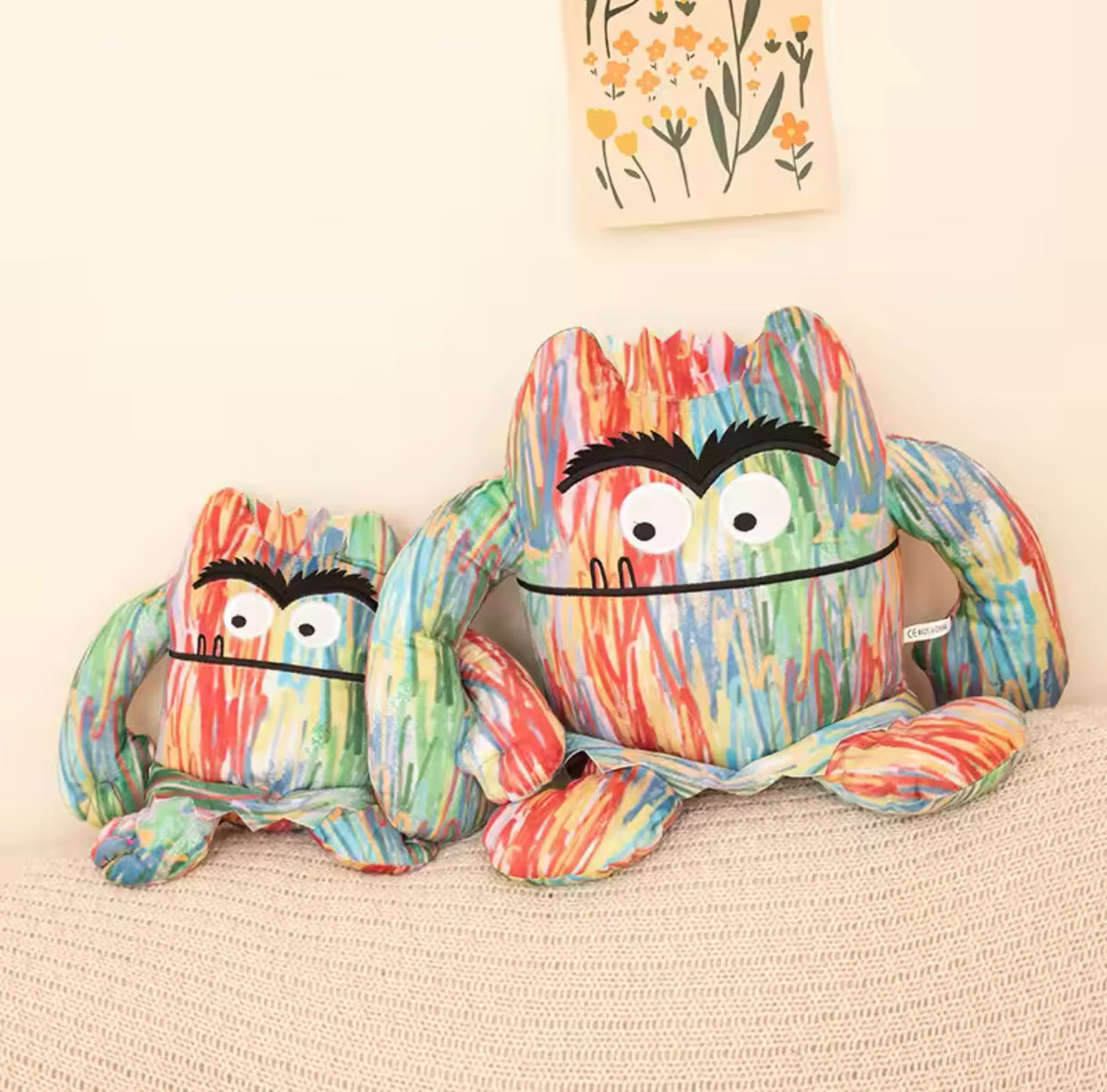 Plush Monster Stuffed Toy 15-35cm