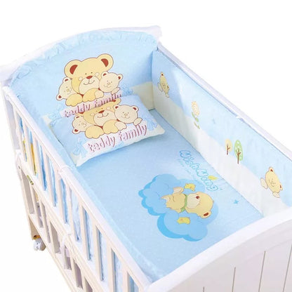 Animated Crib Bumper Bedding Set - 5 Pack