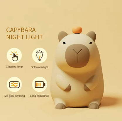 Capybara 3D USB Rechargeable Night Light