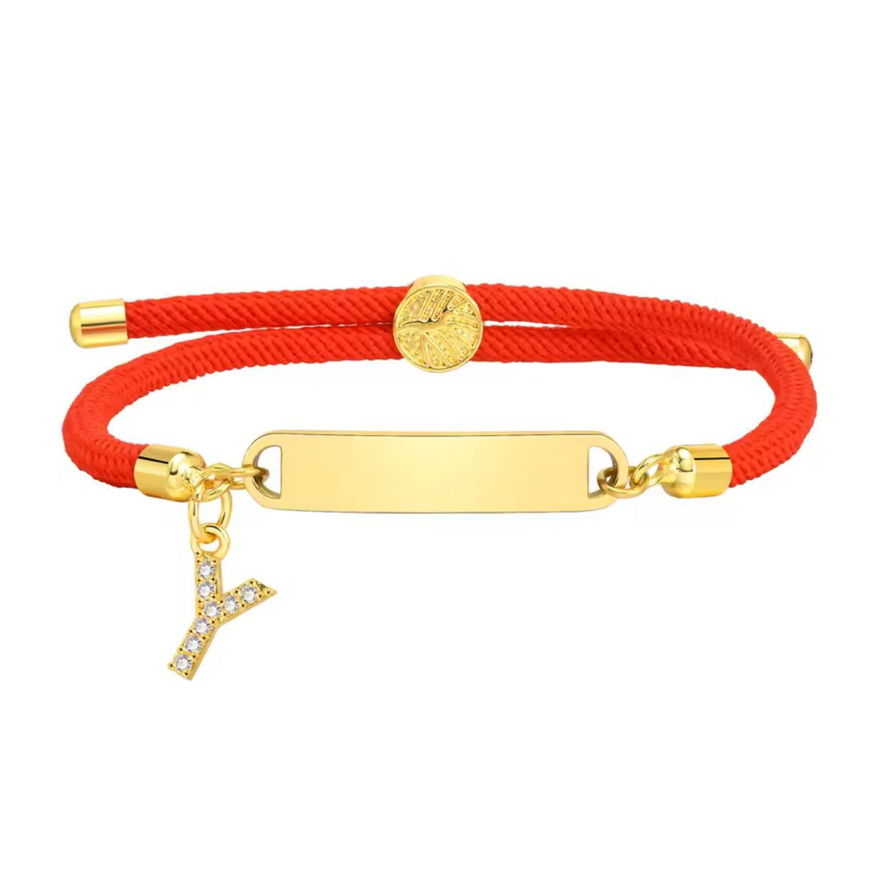 Baby Red Gold Custom Bracelet Personalised