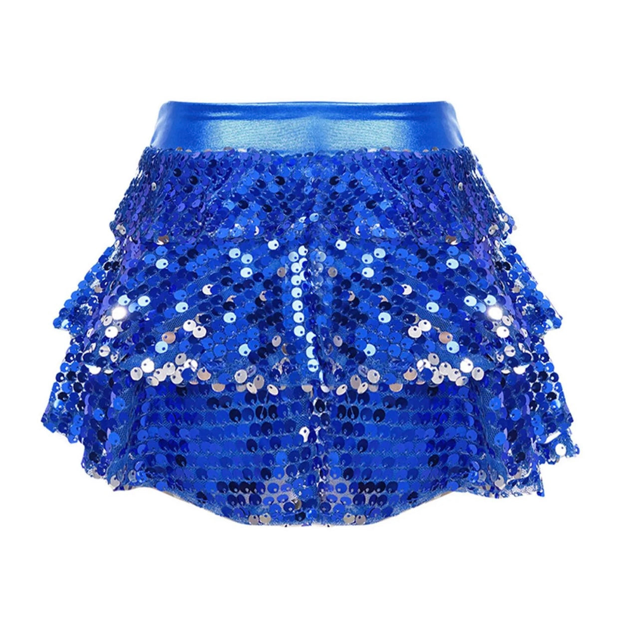 Girls Sequin Metallic Shorts (Age 4-16YRS)