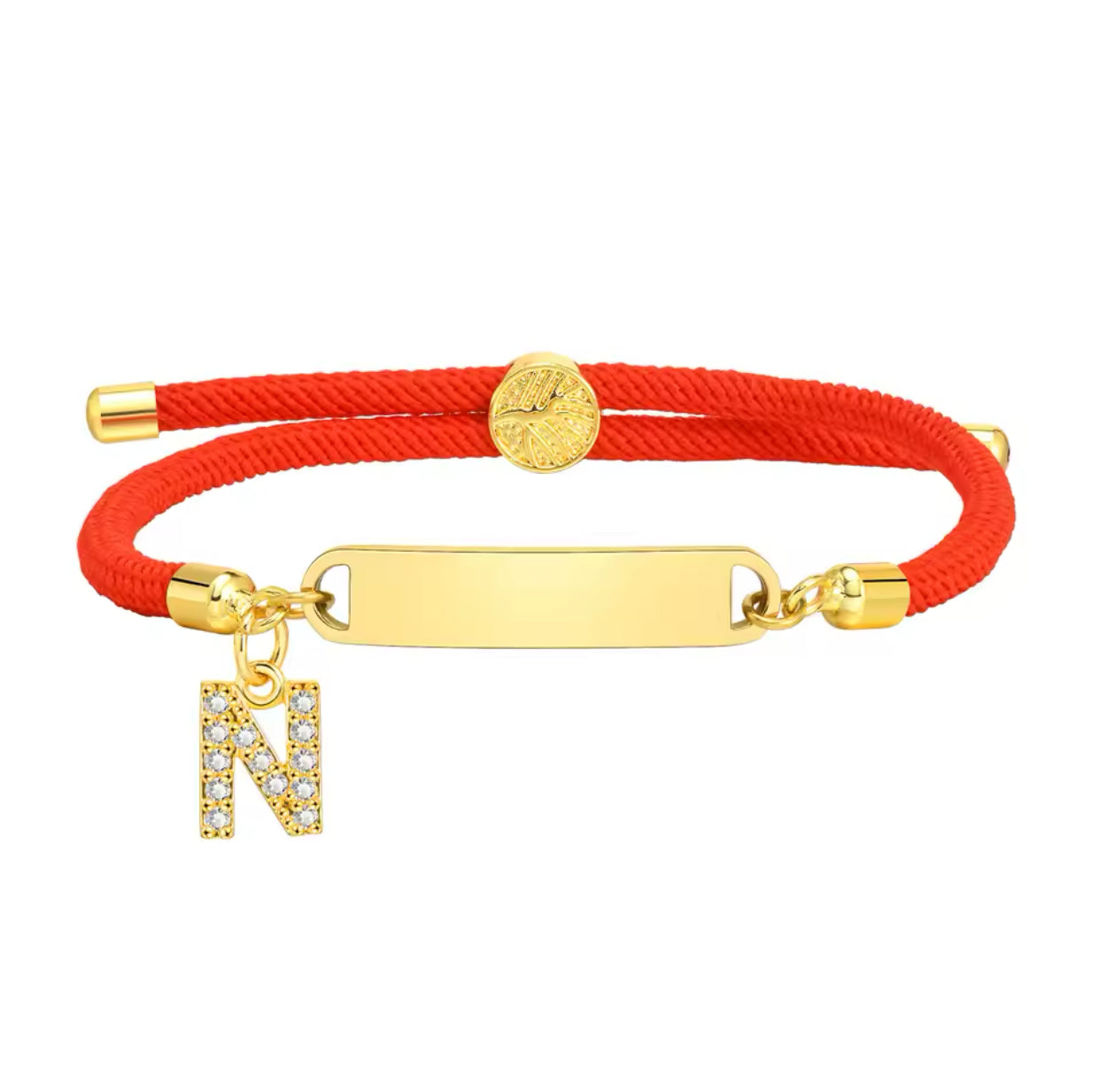 Baby Red Gold Custom Bracelet Personalised