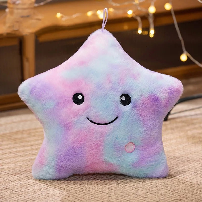 Plush LED Light Star Stuffed Toy - 22-35cm