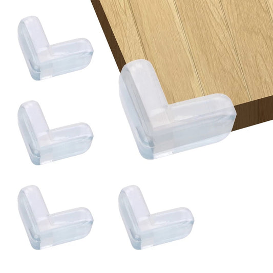 Baby Proofing Furniture Corner Protectors - 4 Pack