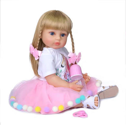 Reborn Baby Doll & Accessories - 50cm