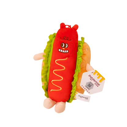 Plush Fast Food & Bread Stuffed Toy