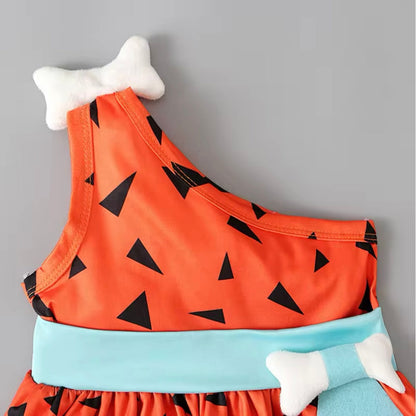 Baby Girls Flintstones Dress (Age 6M-4YRS)