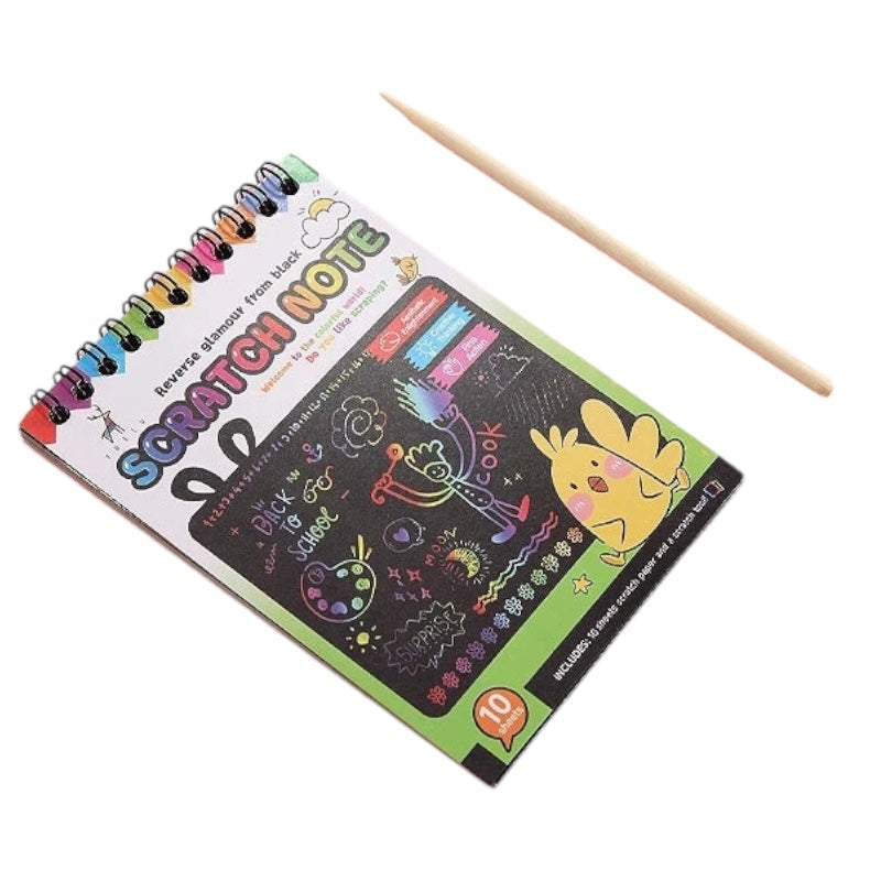 Rainbow Magic Scratch Off Paper Set for Kids