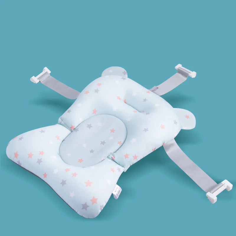 Portable Baby Bath Pad Adjustable Support Seat