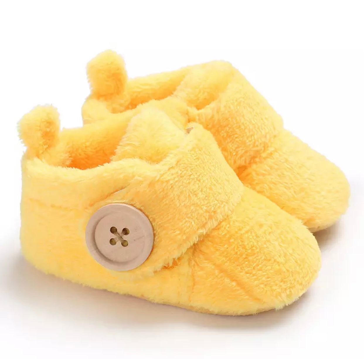 Baby First Walker Shoes (Age Newborn - 18M) Yellow