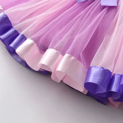 Girls Pink Tulle Skirt (Age 3-10YRS)