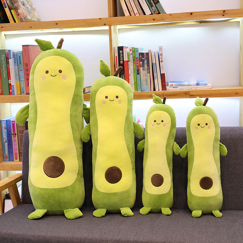 Long Avocado Plush Toy Pillow - 55cm 70cm 90cm 90cm