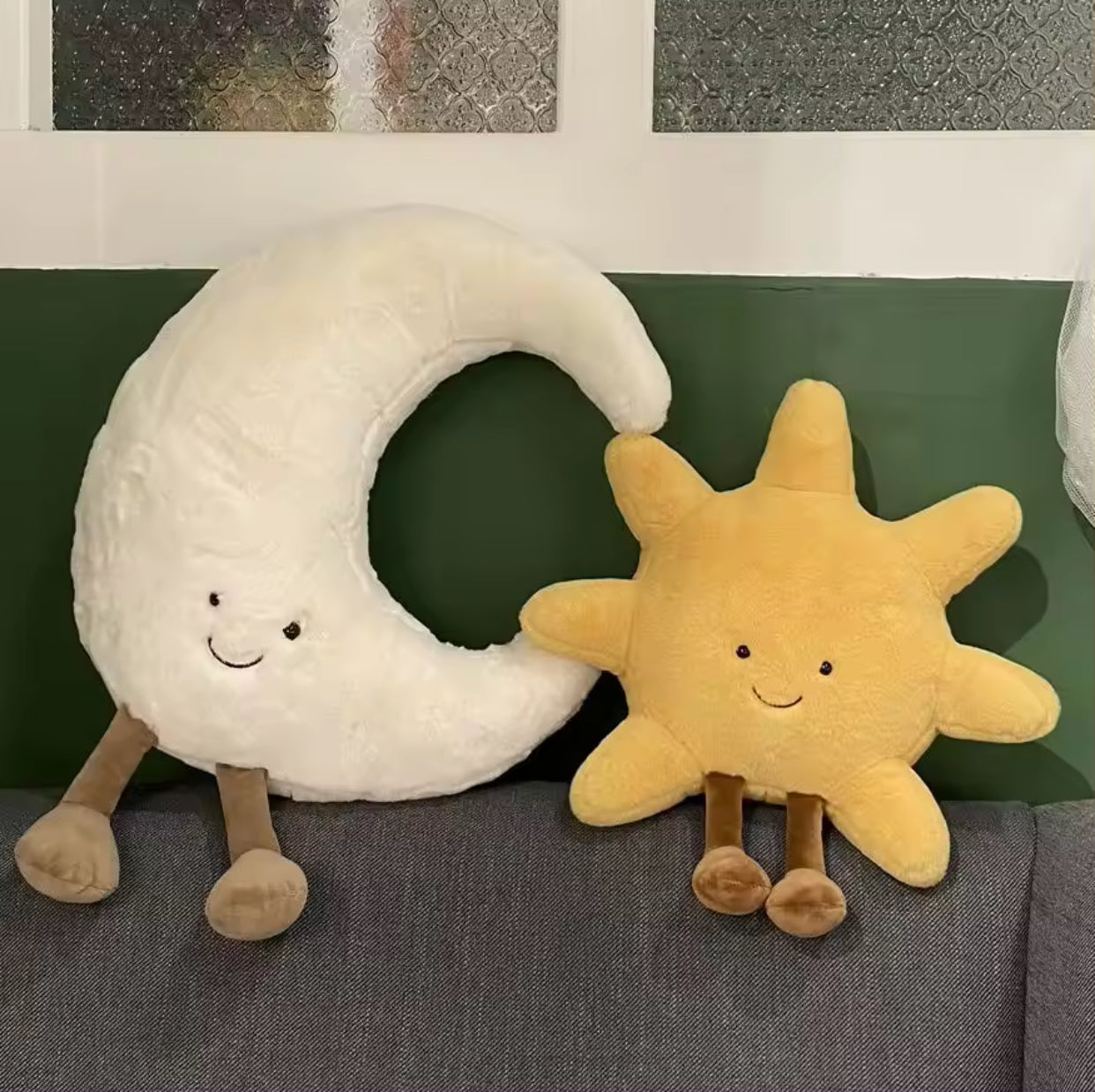 Plush Sun & Moon Stuffed Toy - 50cm