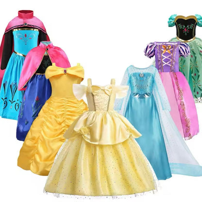 Girls Princess Dress Up Gown (Age 3-10YRS)