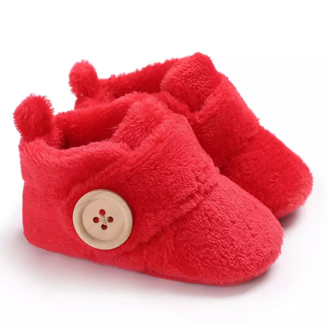 Baby First Walker Shoes (Age Newborn - 18M) Red