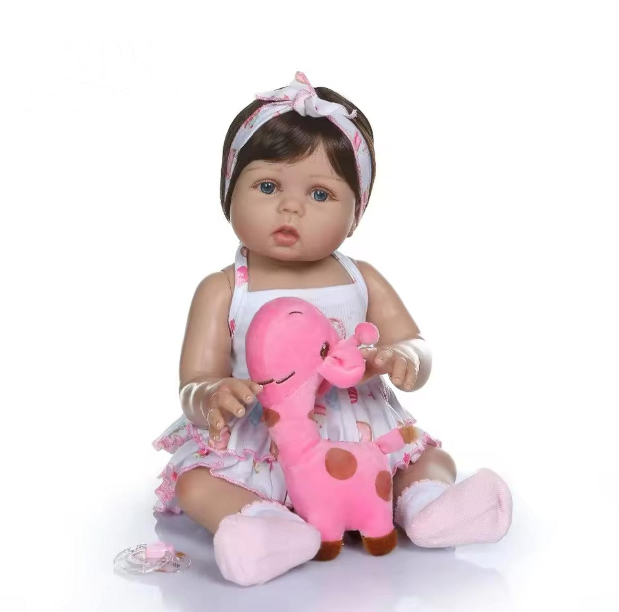 Reborn Baby Doll With Accessories- 47cm