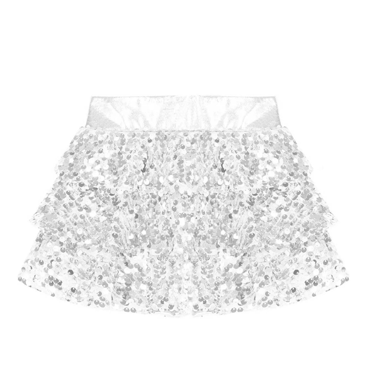 Girls Sequin Metallic Shorts (Age 4-16YRS)