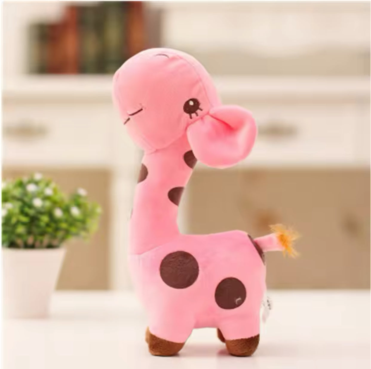 Plush Cute Giraffe Stuffed Toy - 18cm