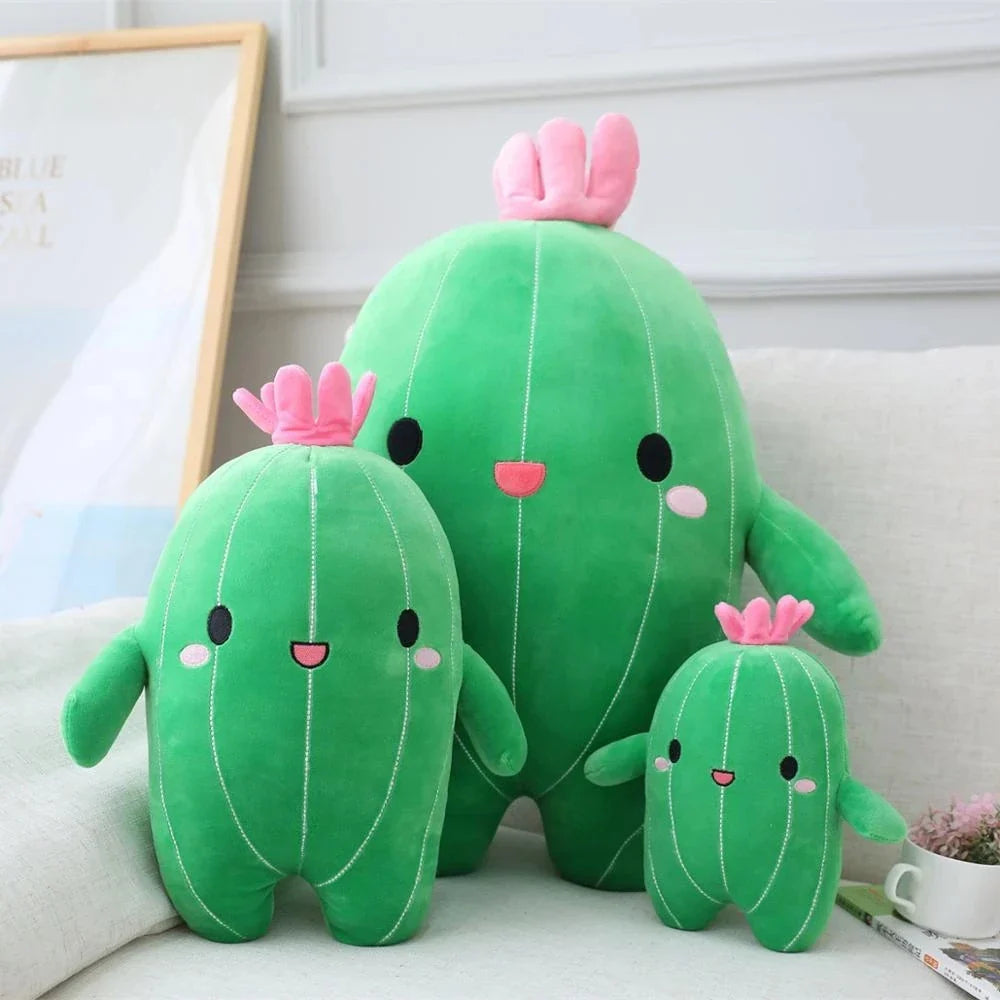 Plush Cute Cactus Studded Toy - 25cm