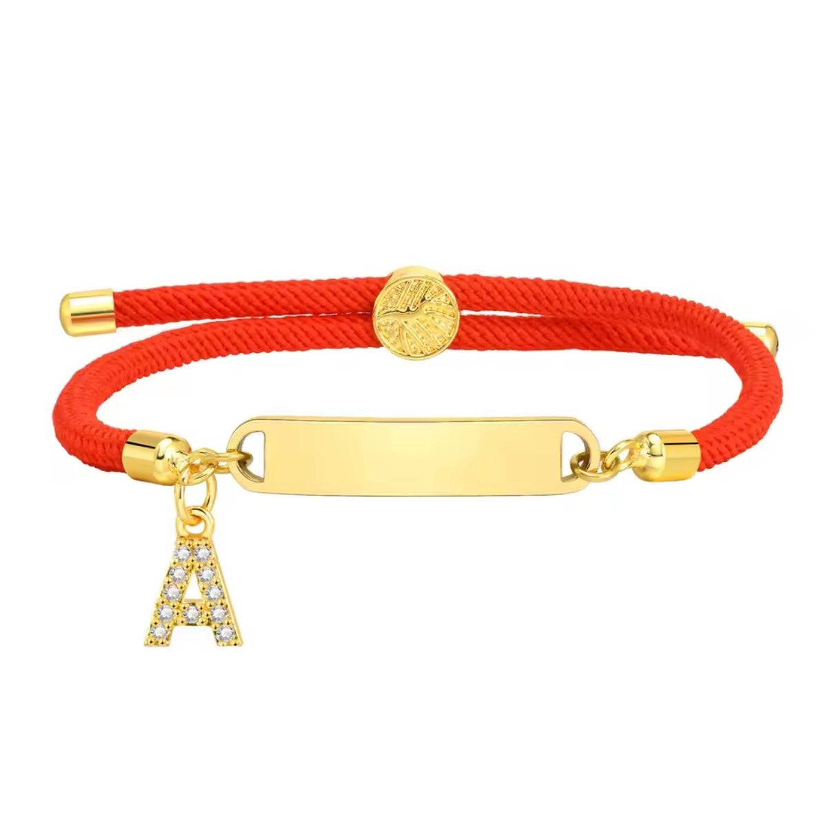 Baby Red Gold Custom Bracelet Personalised