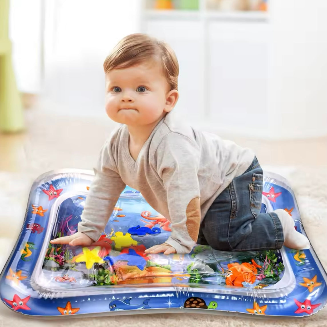 Baby Inflatable Water Tummy Time Play Mat