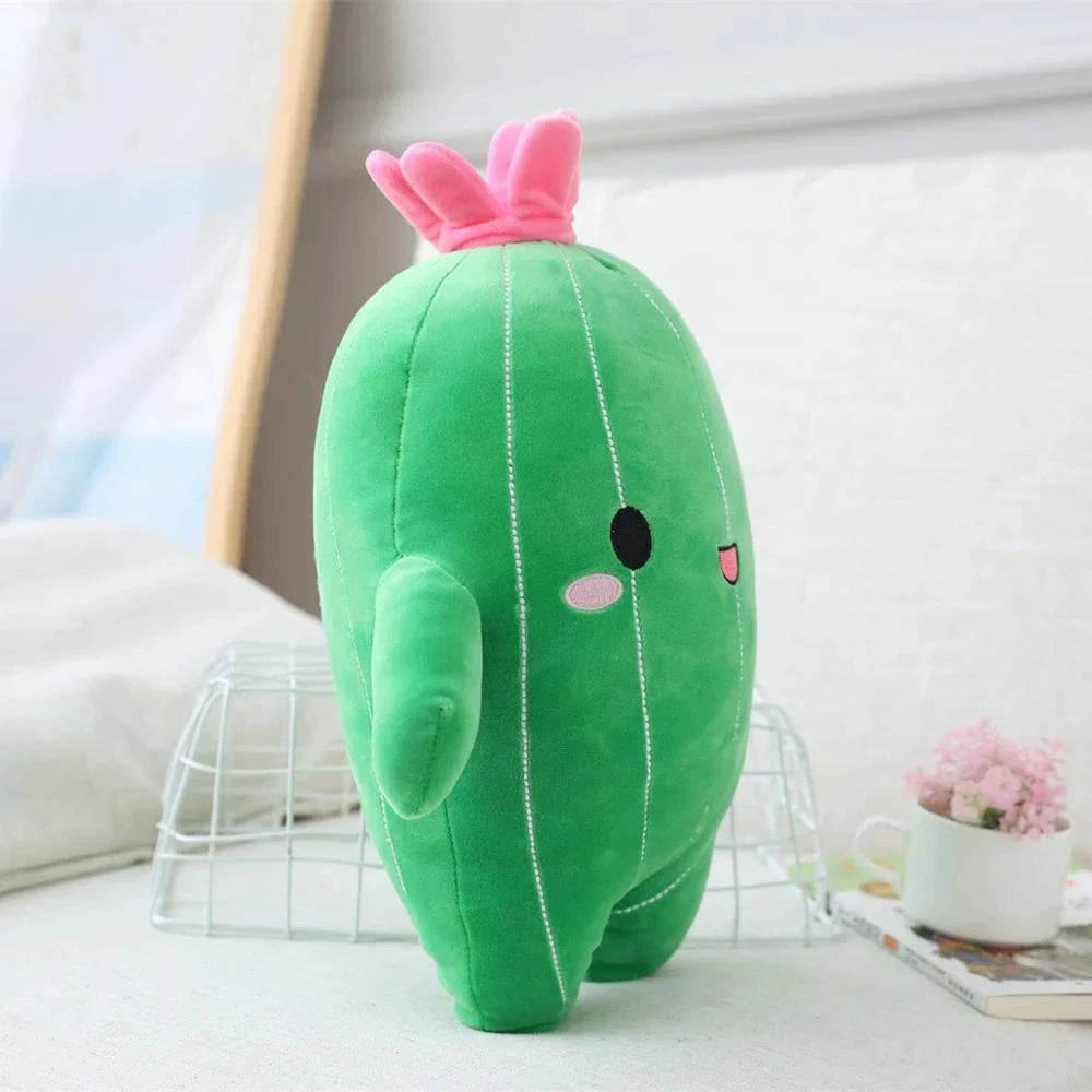 Plush Cute Cactus Studded Toy - 25cm