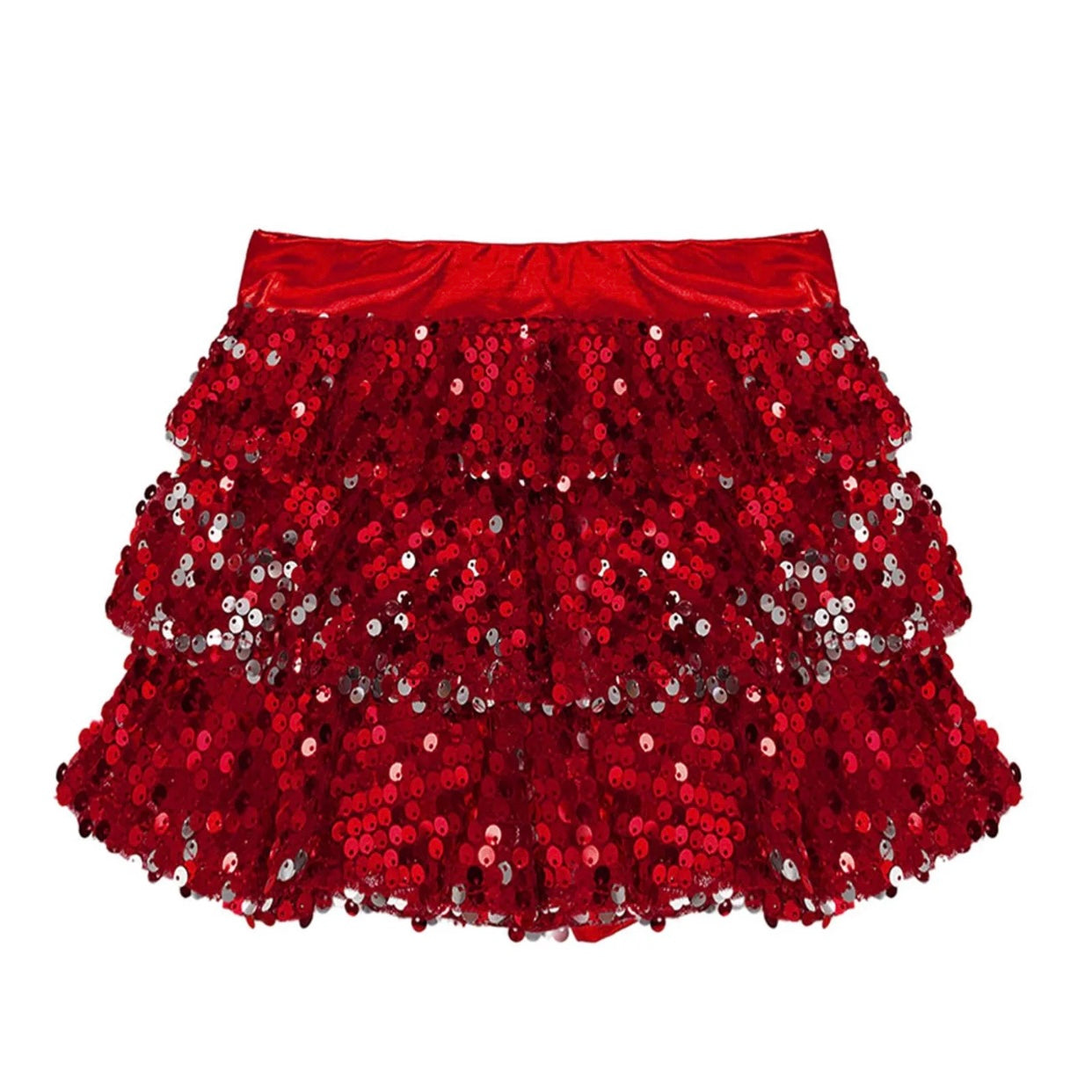 Girls Sequin Metallic Shorts (Age 4-16YRS)