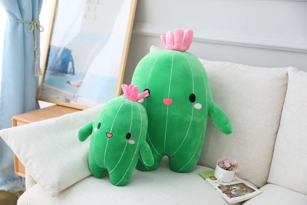 Plush Cute Cactus Studded Toy - 25cm