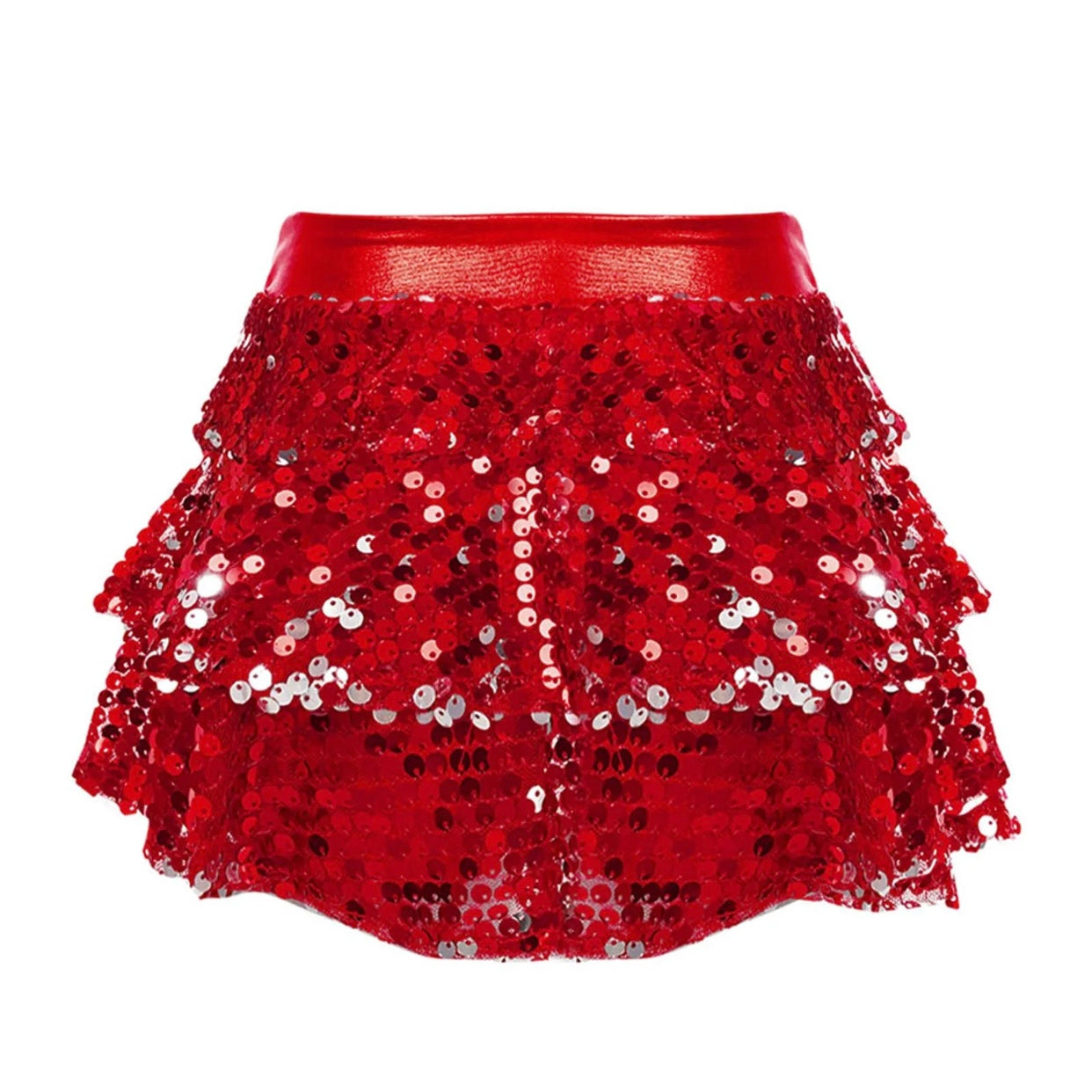 Girls Sequin Metallic Shorts (Age 4-16YRS)