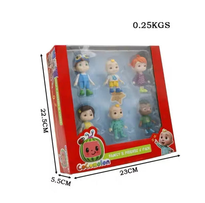 Cocomelon Figurines Set - 6 Pack