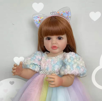 Reborn Toddler Baby Doll - 55cm