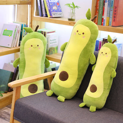 Long Avocado Plush Toy Pillow - 55cm 70cm 90cm