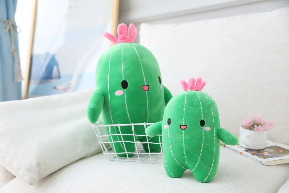 Plush Cute Cactus Studded Toy - 25cm