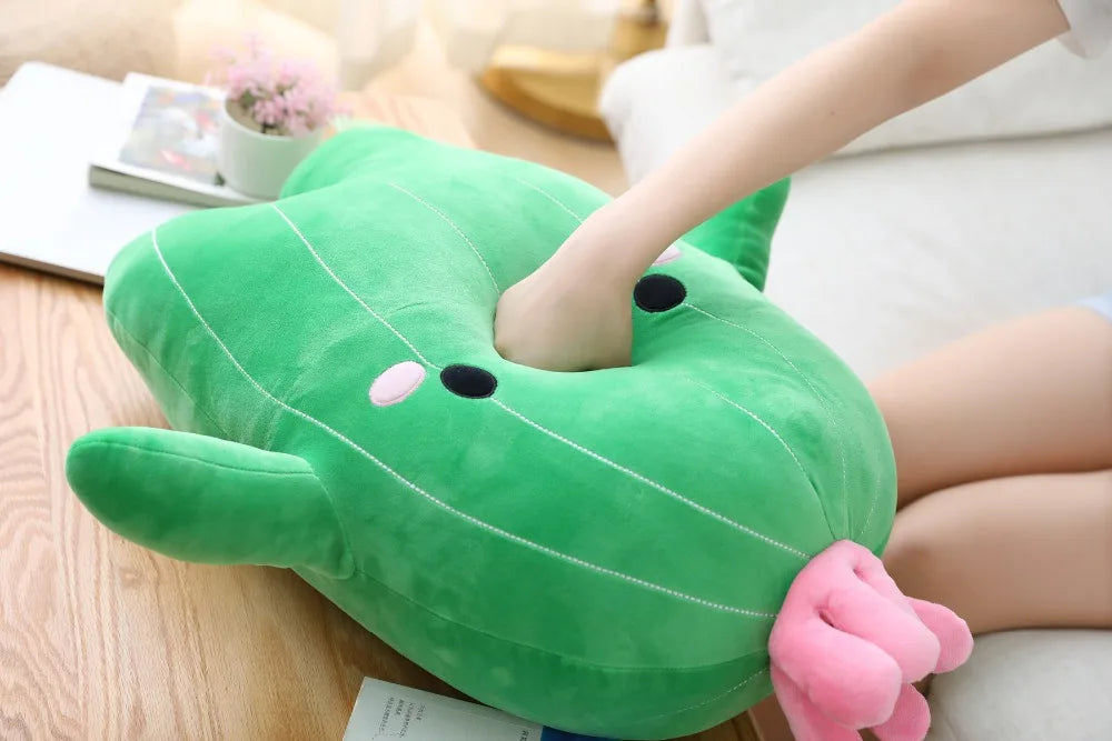 Plush Cute Cactus Studded Toy - 25cm