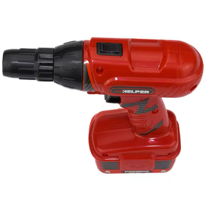 Toy Electric Drill With Screws & Bolts