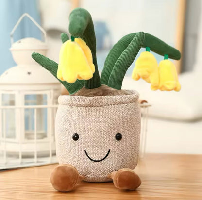 Plush Bluebells Flowers Stuffed Toy - 25cm