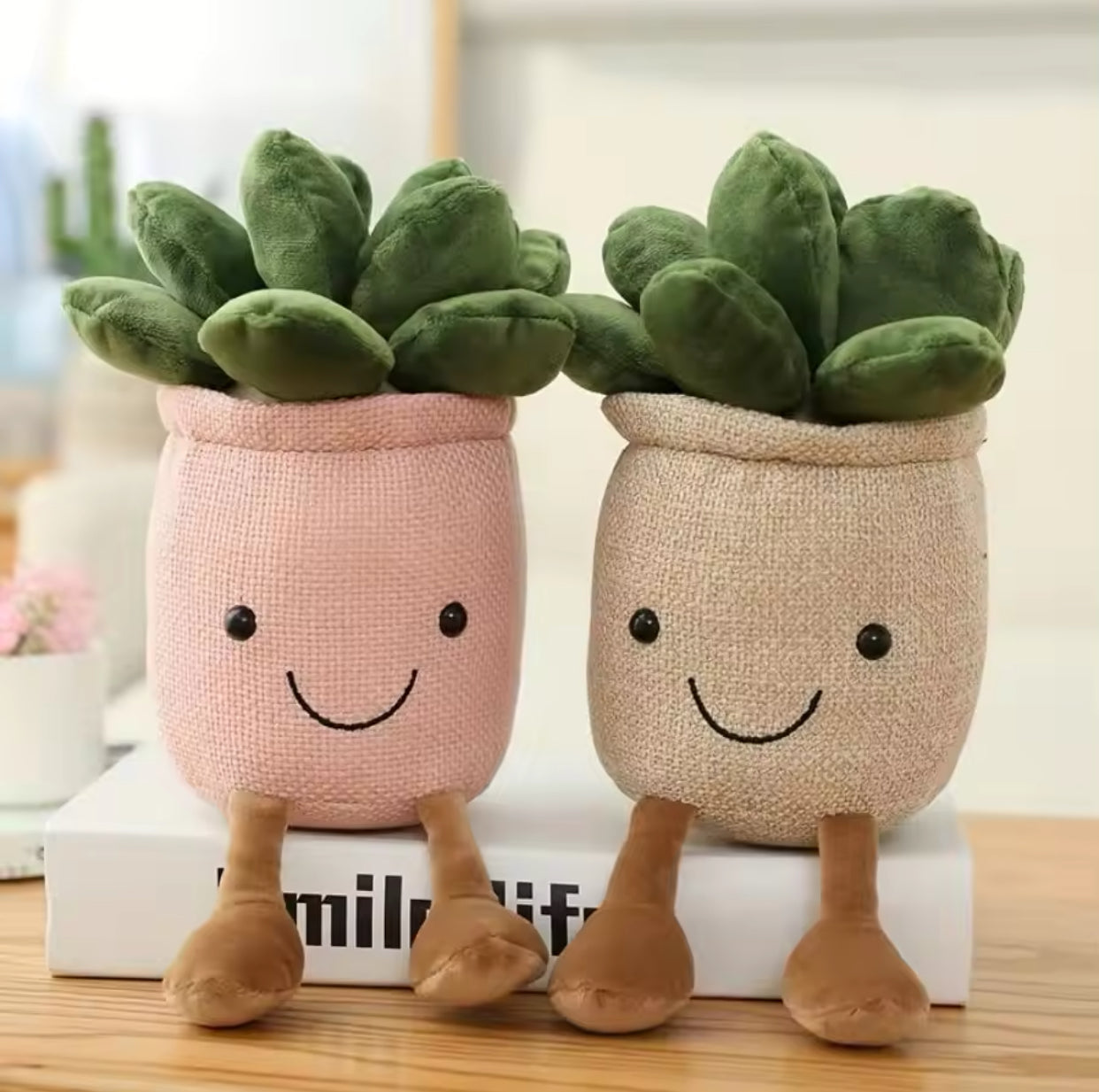 Plush Succulent Plants Stuffed Toy - 23cm