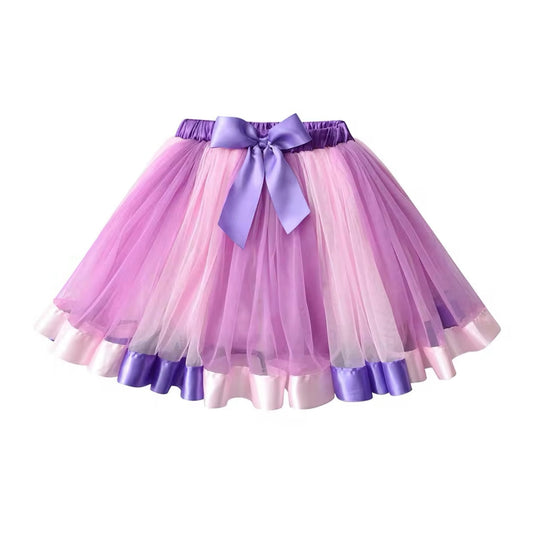 Girls Pink Tulle Skirt (Age 3-10YRS)